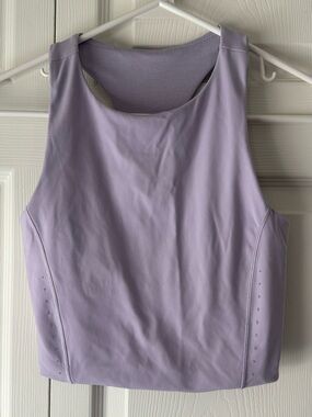 Lululemon Swift Speed Cropped Tank Top - Lilac Ether